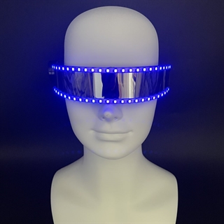 LED-strips briller - Rødt lys, grønt lys, blåt lys
